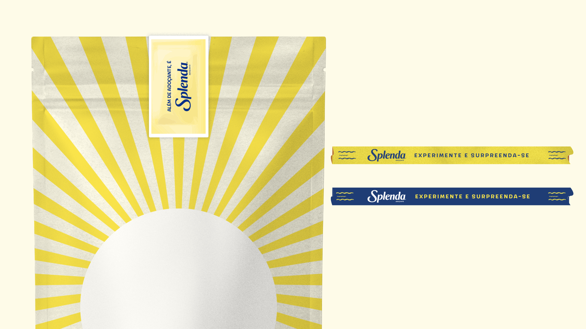 Trabalho de Design do adoçante Splenda